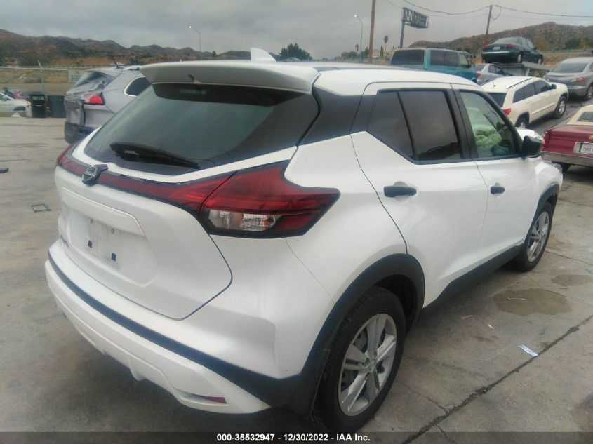 2022 NISSAN KICKS S VIN: 3N1CP5BV4NL474271