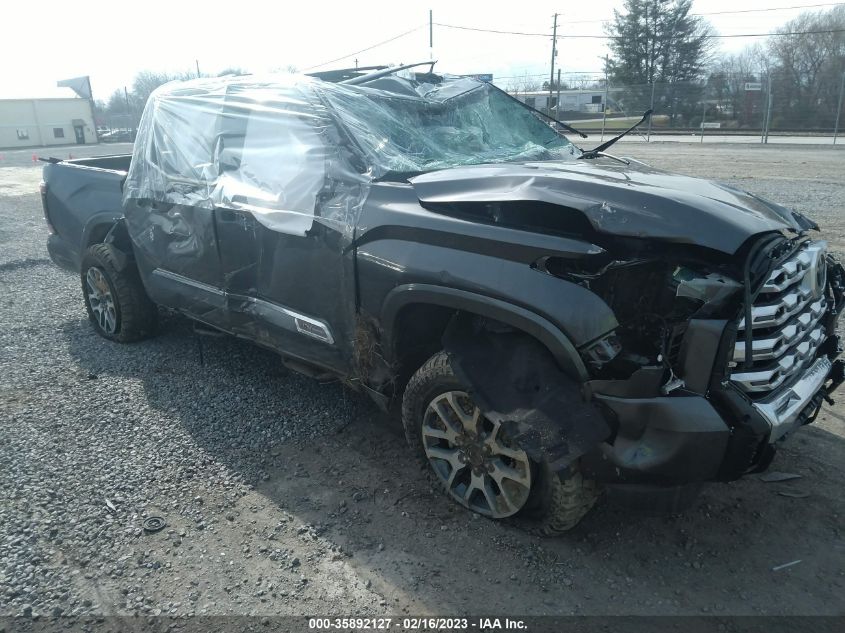 2022 TOYOTA TUNDRA 4WD 1794 EDITION VIN: 5TFMA5DB0NX014616