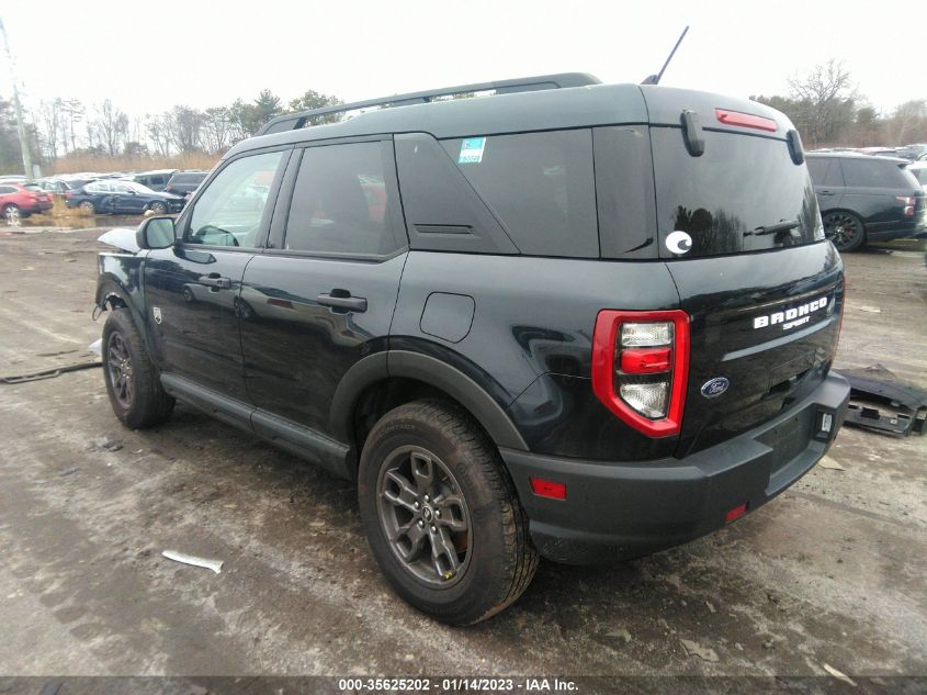 2021 FORD BRONCO SPORT BIG BEND VIN: 3FMCR9B65MRB19916
