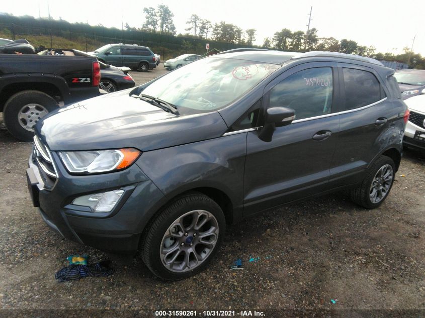 2020 FORD ECOSPORT TITANIUM VIN: MAJ6S3KL5LC311669