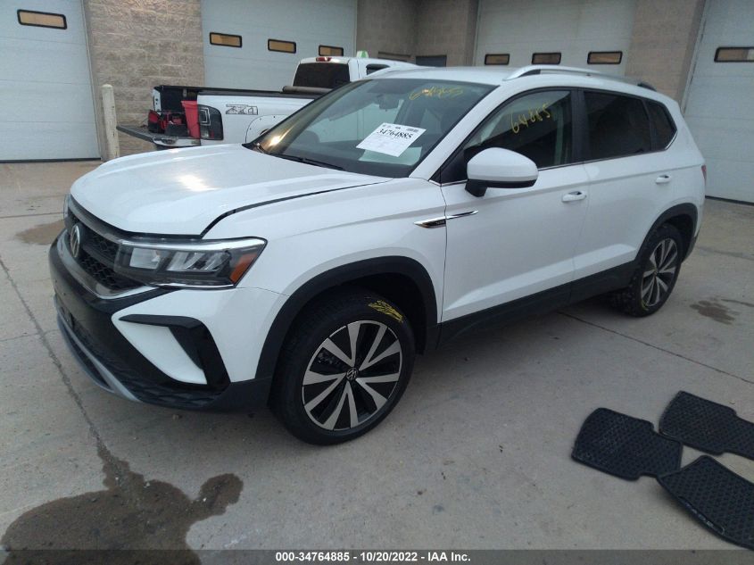 2022 VOLKSWAGEN TAOS SE VIN: 3VVWX7B21NM071338
