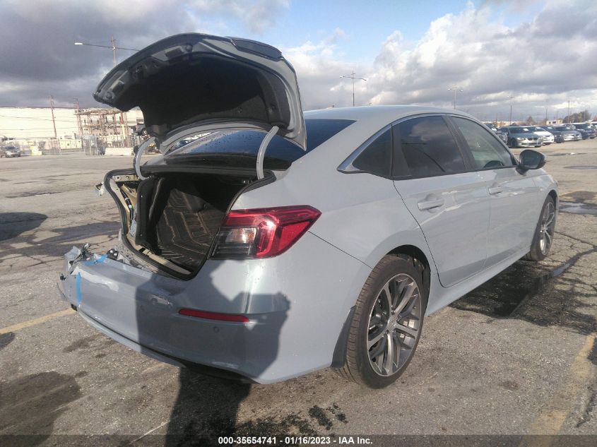 2022 HONDA CIVIC SEDAN TOURING VIN: 2HGFE1F95NH315372
