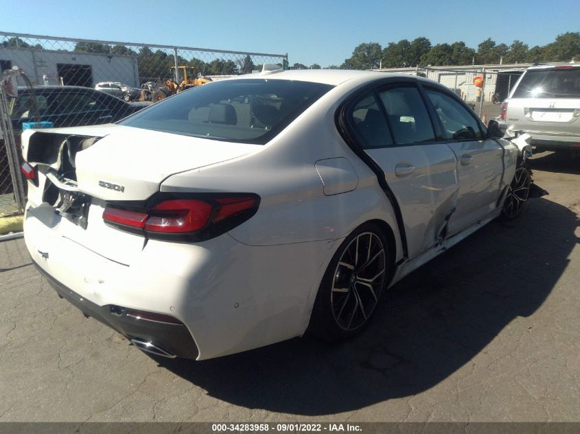 2022 BMW 5 SERIES 530I XDRIVE VIN: WBA13BJ06NCJ03643