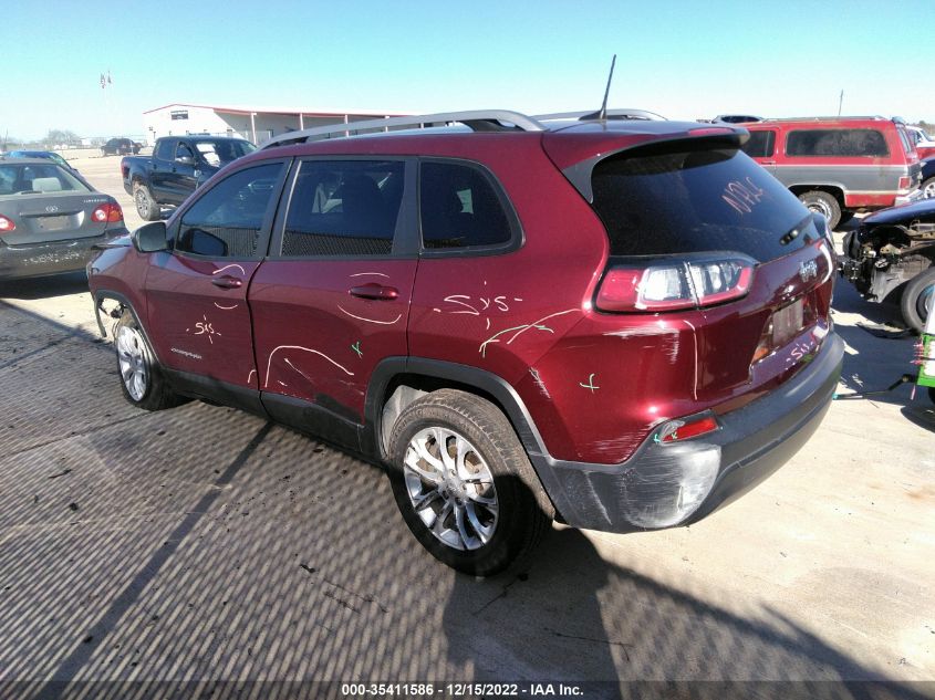2020 JEEP CHEROKEE LATITUDE VIN: 1C4PJLCB4LD615187