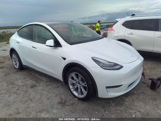 2022 TESLA MODEL Y LONG RANGE VIN: 7SAYGDEE8NF366729