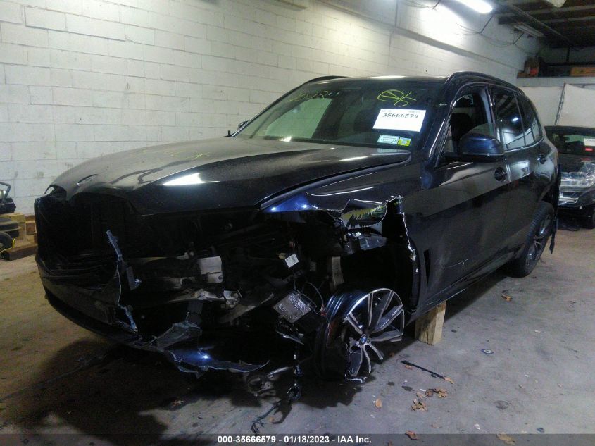 2022 BMW X5 XDRIVE40I VIN: 5UXCR6C05N9K43600