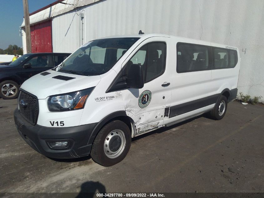 2022 FORD TRANSIT PASSENGER WAGON XL/XLT VIN: 1FBAX2Y86NKA12160