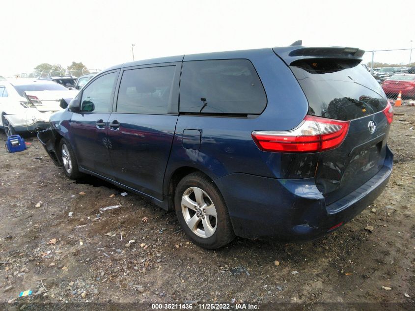 2020 TOYOTA SIENNA L VIN: 5TDZZ3DC6LS056903
