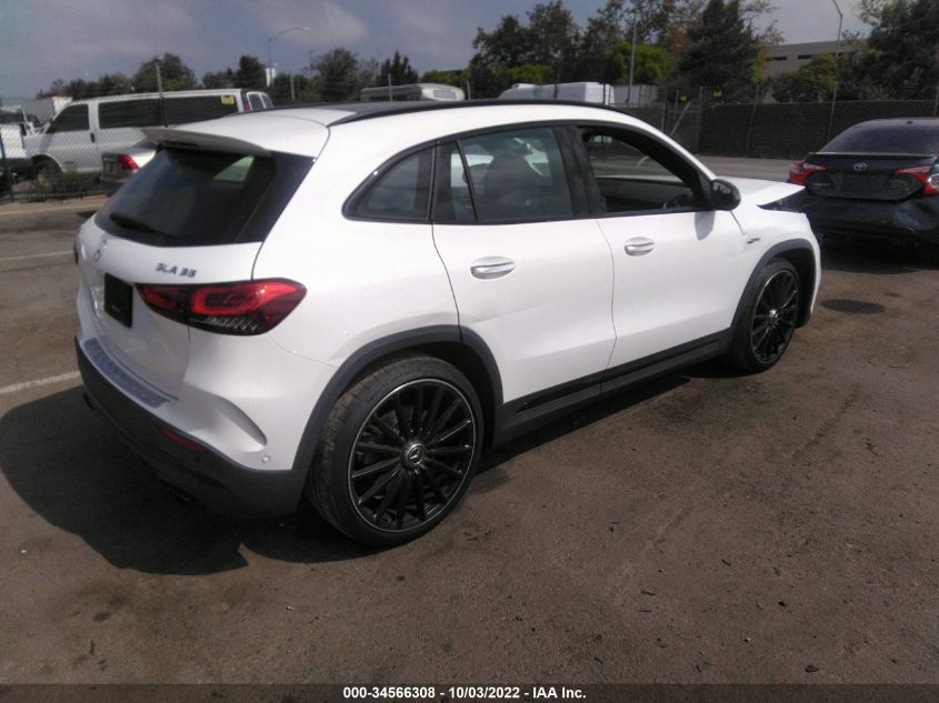 2021 MERCEDES-BENZ GLA AMG GLA 35 VIN: W1N4N5BB0MJ297648