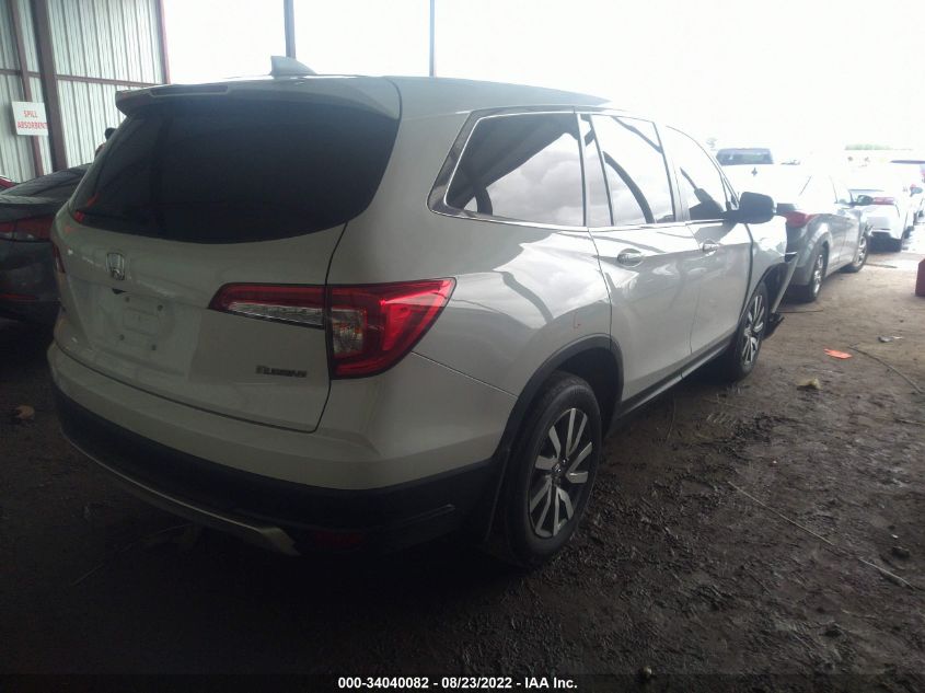 2021 HONDA PILOT EX-L VIN: 5FNYF5H58MB025685