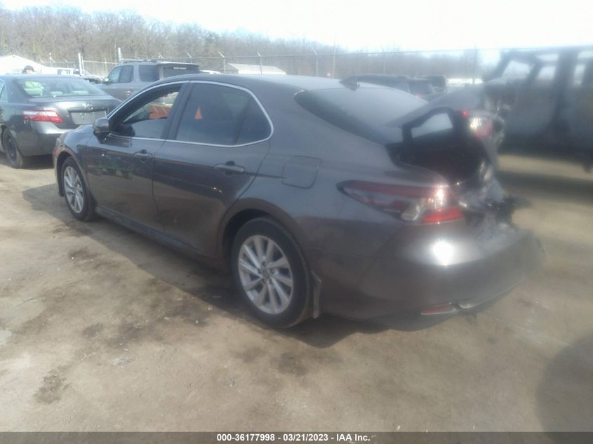2022 TOYOTA CAMRY LE VIN: 4T1C11AK0NU704971