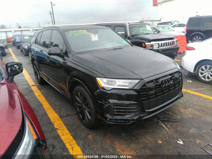 2022 AUDI Q7 PREMIUM PLUS VIN: WA1LXBF72ND005963