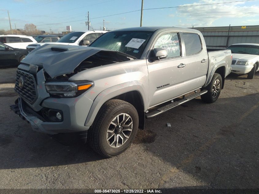 2021 TOYOTA TACOMA 2WD SR5/TRD SPORT VIN: 5TFAZ5CN5MX097661