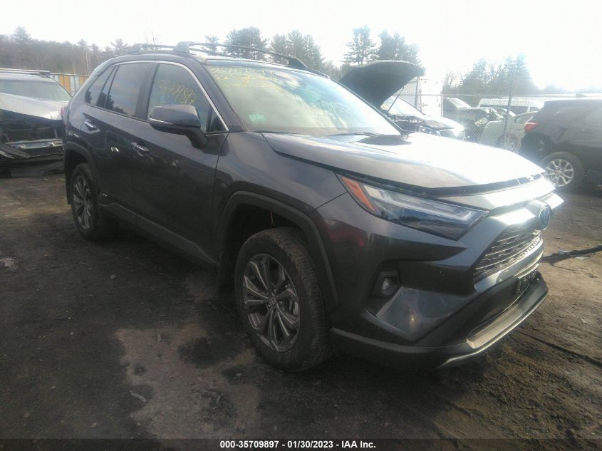 2022 TOYOTA RAV4 HYBRID LIMITED VIN: 4T3D6RFV1NU088874