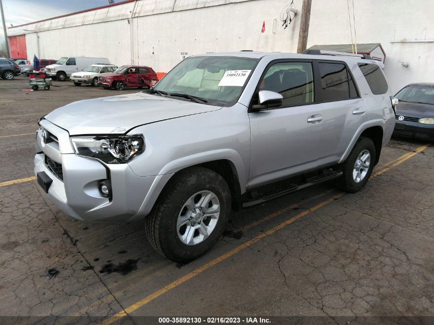 2022 TOYOTA 4RUNNER SR5 VIN: JTEMU5JR5N5972750