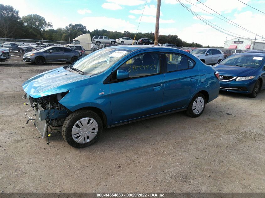 2022 MITSUBISHI MIRAGE G4 ES/LE/BLACK EDITION VIN: ML32FUFJ2NHF03929