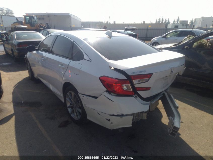 2021 HONDA ACCORD SEDAN LX VIN: 1HGCV1F17MA120044