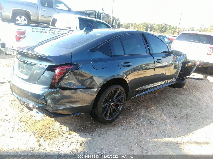 2022 CADILLAC CT5-V VIN: 1G6DR5RW7N0135997