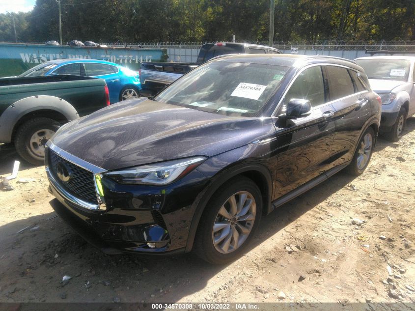 2021 INFINITI QX50 ESSENTIAL VIN: 3PCAJ5CA8MF102155