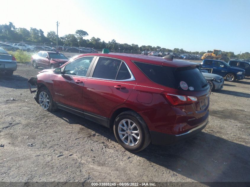 2021 CHEVROLET EQUINOX LT VIN: 3GNAXKEV8ML339380