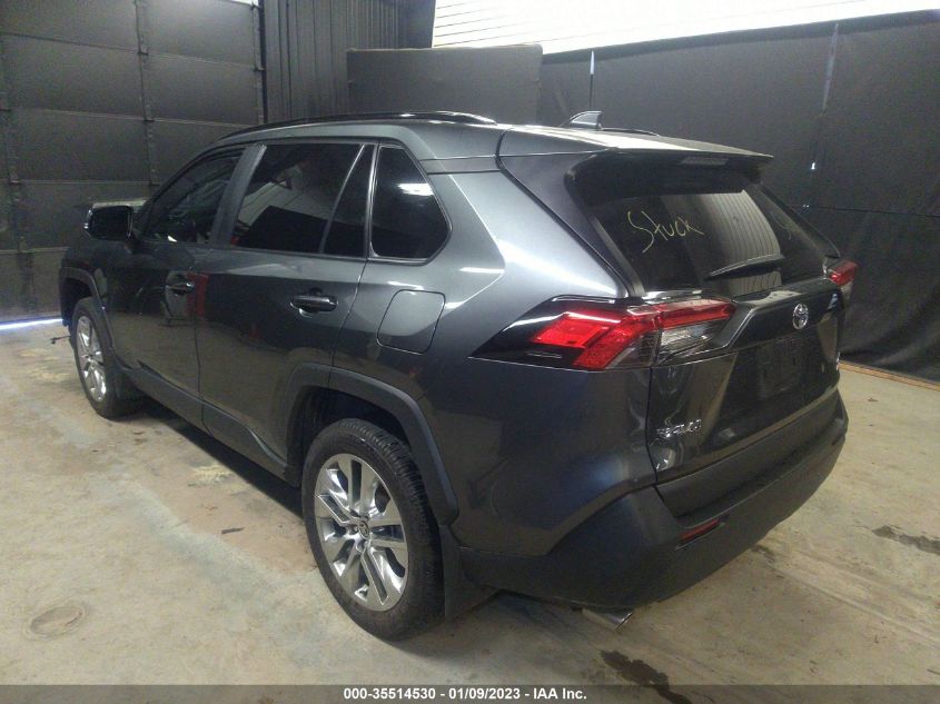 2021 TOYOTA RAV4 XLE PREMIUM VIN: 2T3A1RFVXMC191244