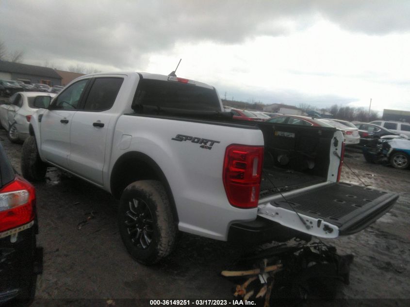 2022 FORD RANGER XL/XLT/LARIAT VIN: 1FTER4FH8NLD21886