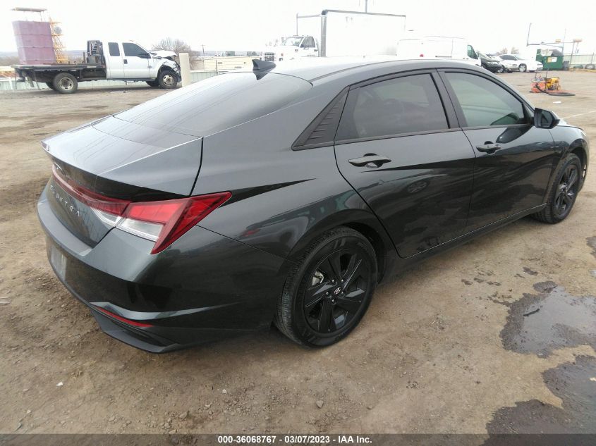 2022 HYUNDAI ELANTRA SEL VIN: 5NPLM4AG6NH069922
