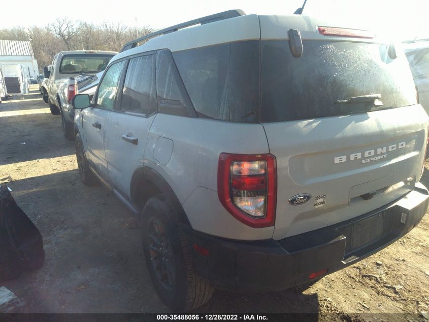 2022 FORD BRONCO SPORT BIG BEND VIN: 3FMCR9B64NRD08655