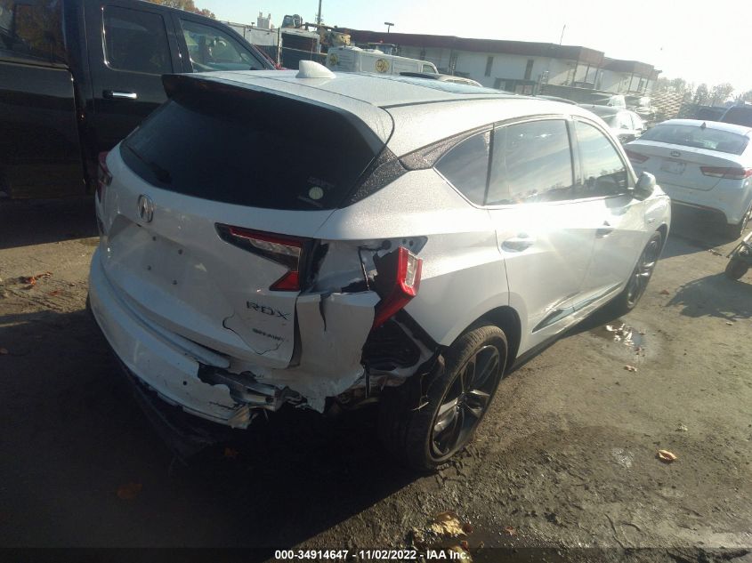 2021 ACURA RDX W/A-SPEC PACKAGE VIN: 5J8TC2H62ML041275