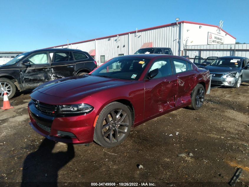 2021 DODGE CHARGER SXT VIN: 2C3CDXBG0MH570297
