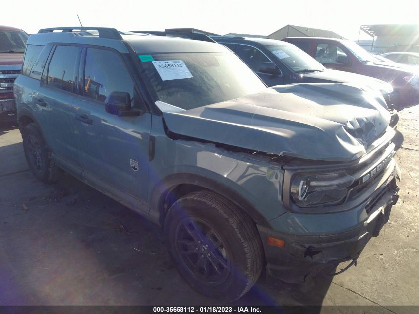 2022 FORD BRONCO SPORT BIG BEND VIN: 3FMCR9B66NRD57579