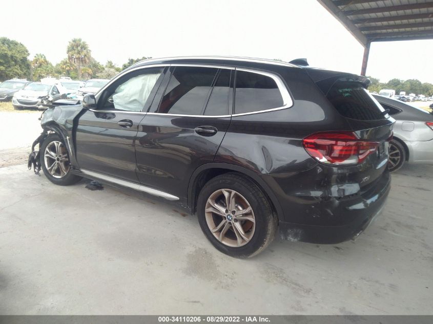 2021 BMW X3 XDRIVE30I VIN: 5UXTY5C06M9E34084