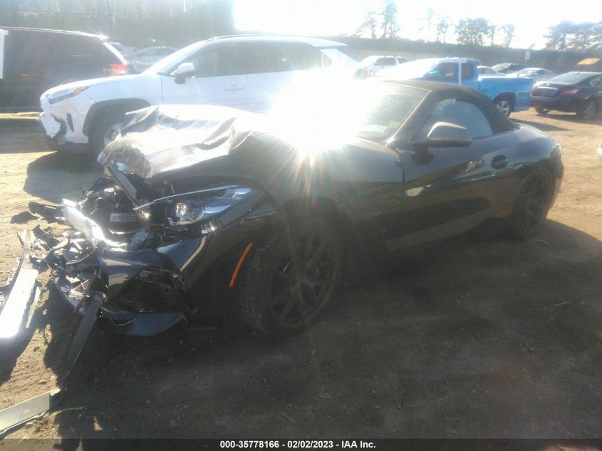 2021 BMW Z4 SDRIVEM40I VIN: WBAHF9C05MWW89602