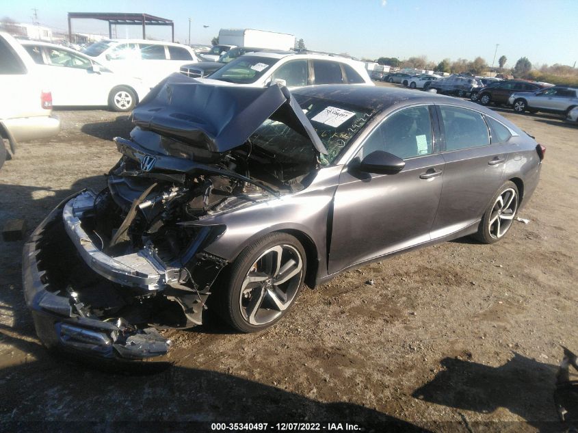 2020 HONDA ACCORD SEDAN SPORT VIN: 1HGCV1F30LA098095