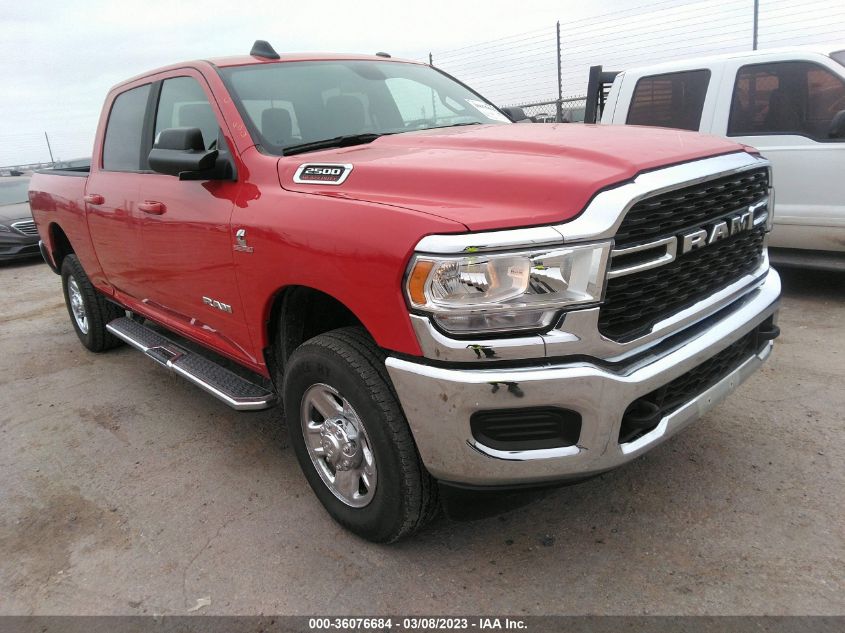 2022 RAM 2500 BIG HORN VIN: 3C6UR5DL9NG103257