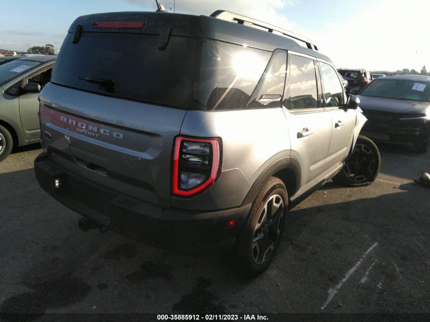 2022 FORD BRONCO SPORT OUTER BANKS VIN: 3FMCR9C67NRE24687