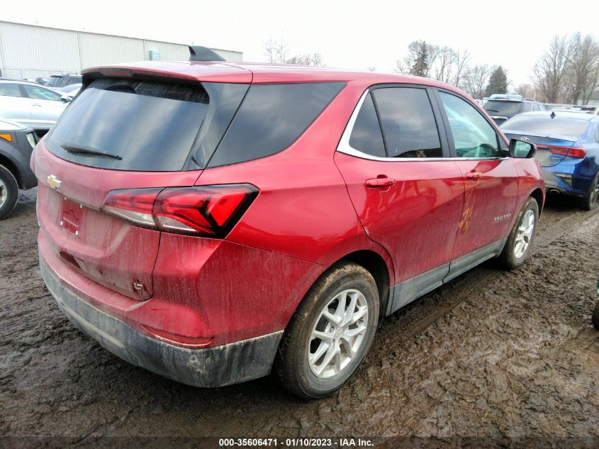 2022 CHEVROLET EQUINOX LT VIN: 3GNAXKEV3NL217401