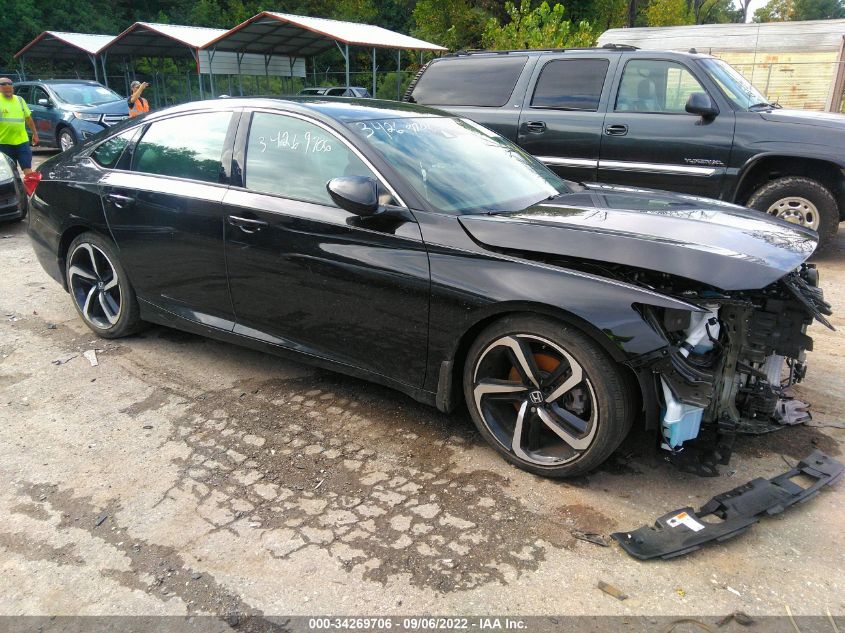 2021 HONDA ACCORD SEDAN SPORT VIN: 1HGCV1F35MA073100