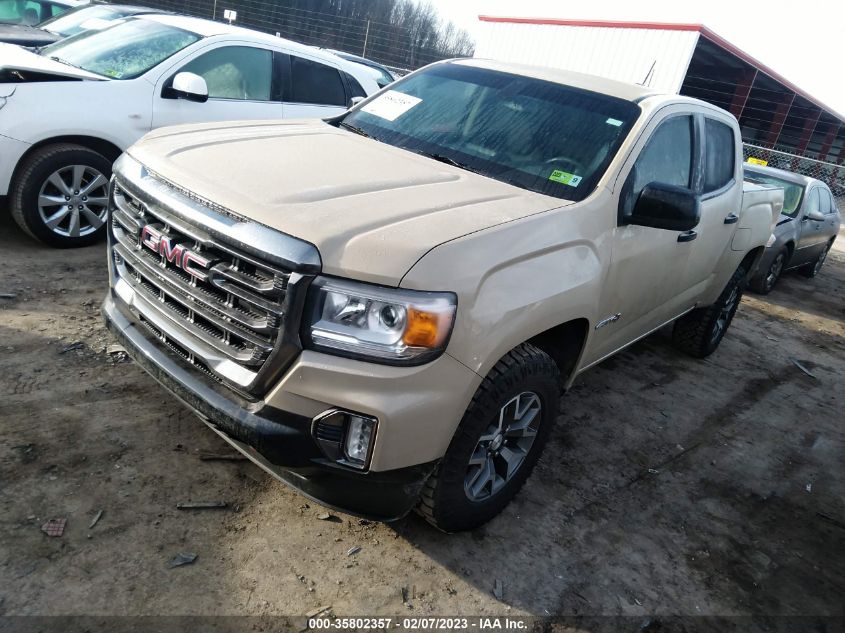 2022 GMC CANYON 4WD AT4 W/LEATHER VIN: 1GTG6FEN3N1230928