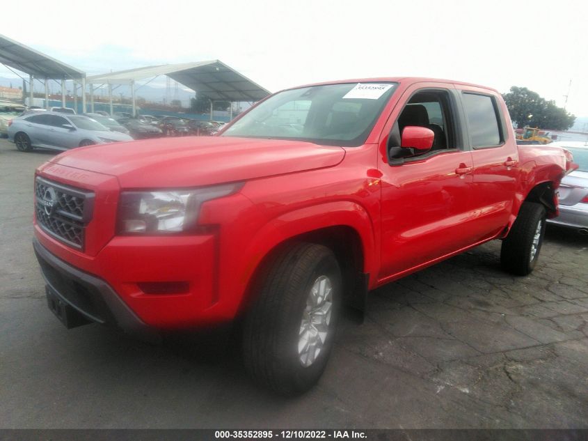 2022 NISSAN FRONTIER SV VIN: 1N6ED1EJ9NN656254