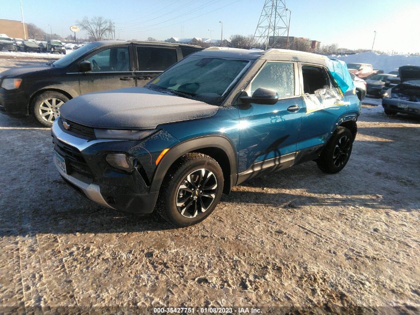 2021 CHEVROLET TRAILBLAZER LT VIN: KL79MRSL4MB139174