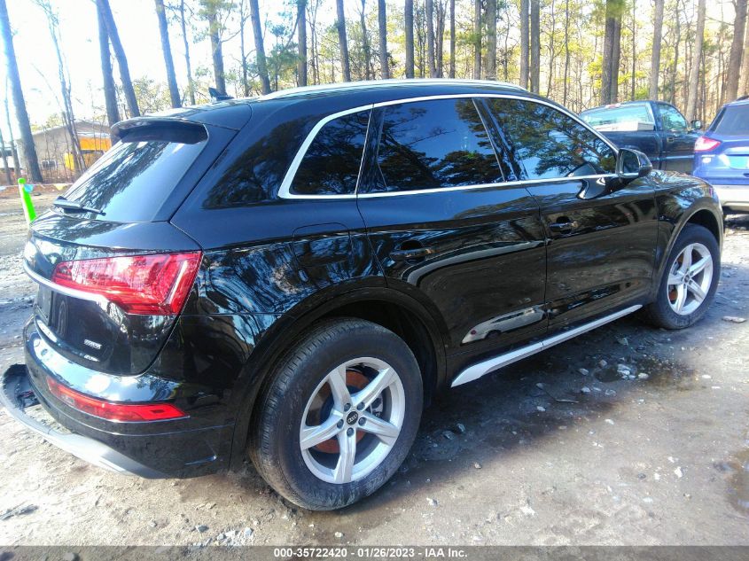 2022 AUDI Q5 PREMIUM VIN: WA1ABAFY7N2094983