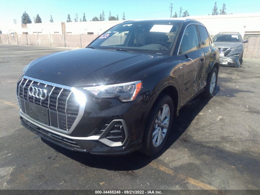 2021 AUDI Q3 S LINE PREMIUM VIN: WA1DECF31M1148805