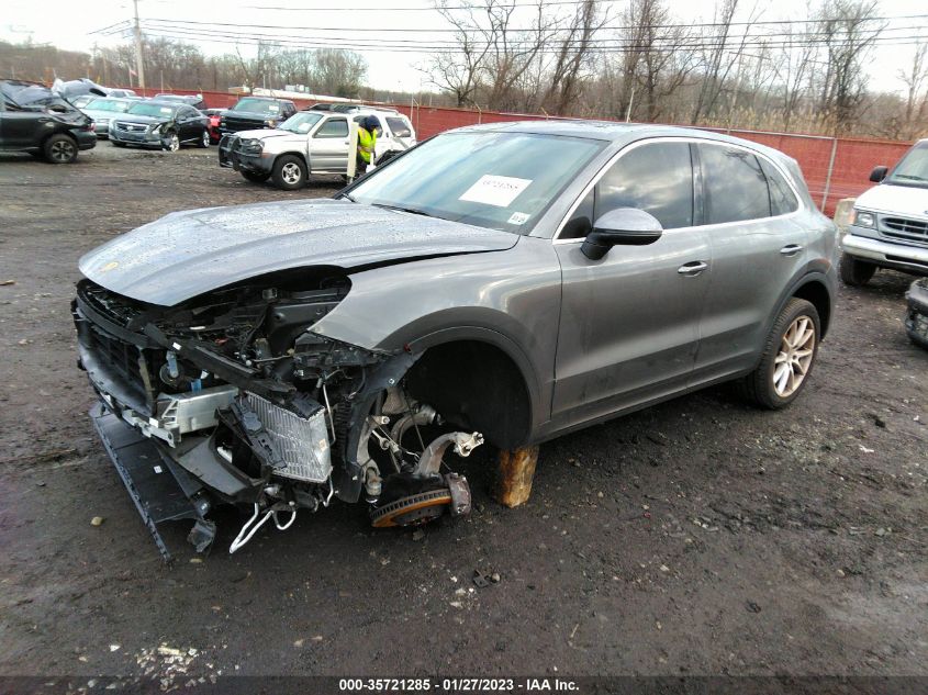 2022 PORSCHE CAYENNE VIN: WP1AA2AY5NDA00303