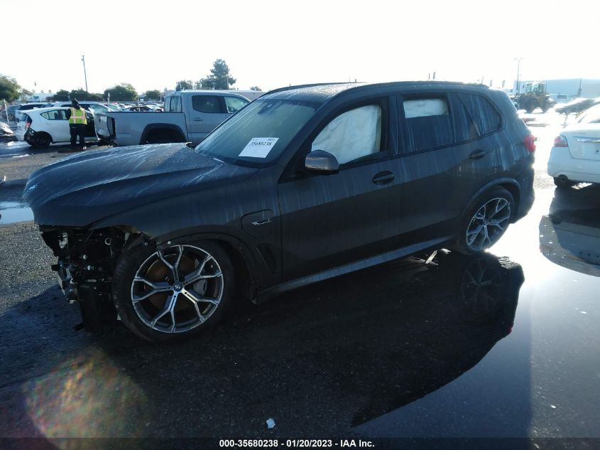 2022 BMW X5 XDRIVE45E VIN: 5UXTA6C0XN9N07126