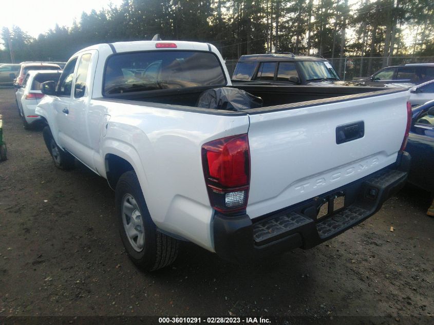 2022 TOYOTA TACOMA 2WD SR/SR5 VIN: 3TYRX5GN8NT058531