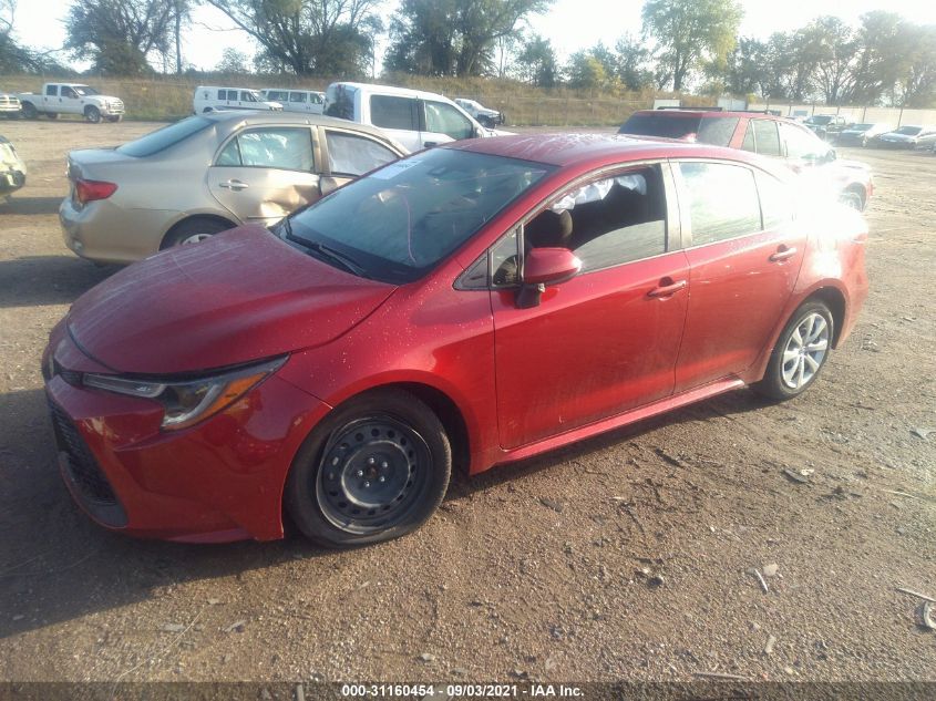 2020 TOYOTA COROLLA LE VIN: JTDEPRAE1LJ109808