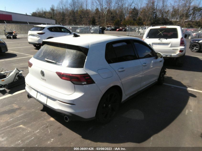 2023 VOLKSWAGEN GOLF GTI SE VIN: WVWRA7CD2PW133281