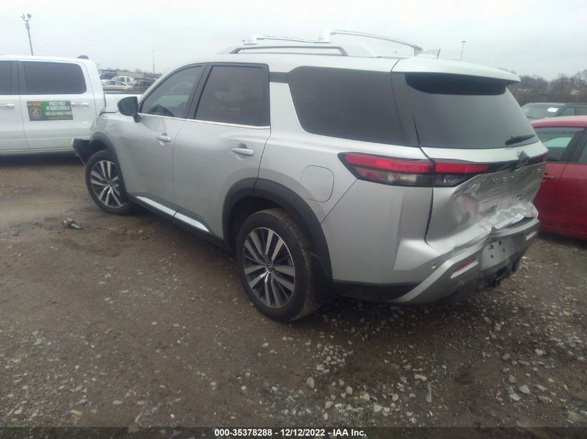 2022 NISSAN PATHFINDER PLATINUM VIN: 5N1DR3DK9NC250584