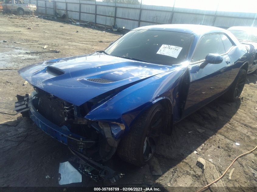 2021 DODGE CHALLENGER R/T SCAT PACK VIN: 2C3CDZFJ7MH509689